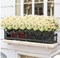 Artificial Daisies Outdoor Artificial Flowers,8 Bundles UV Resistant Fake Flowers Outdoor Plastic Flowers Shrubs for Indoor Outside Garden Porch Window Box Home Decor(White)